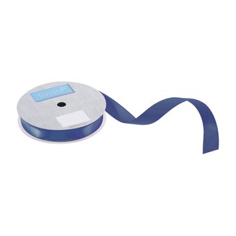 Trimits Navy Double-Faced Satin Ribbon by the Metre 15mm