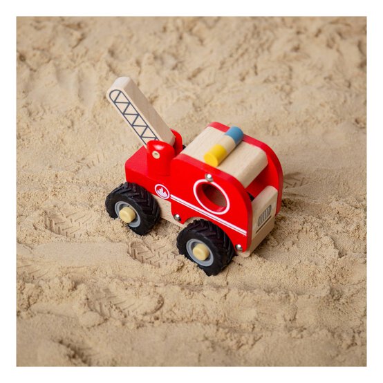 Bigjigs Mini Fire Truck image number 2