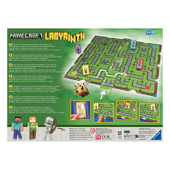 Ravensburger Minecraft Labyrinth Game image number 3
