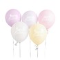 Pastel Happy Birthday Balloons 5 Pack image number 2