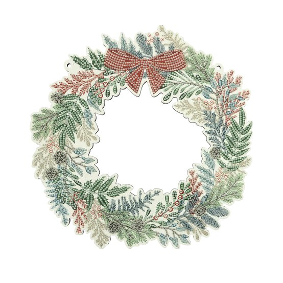 Diamond Painting Wreath Kit image number 3