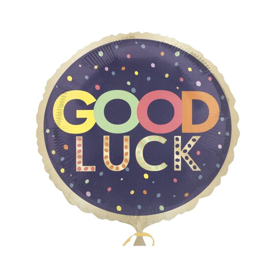 Large Good Luck Foil Balloon image number 2