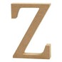 MDF Wooden Letter Z 13cm image number 1