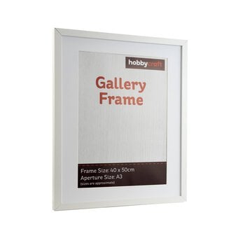 White Gallery Frame 40cm x 50cm