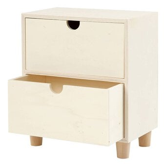 Wooden Chest of Drawers 23cm image number 2