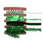 Assorted Green Ribbons 1m 4 Pack image number 1