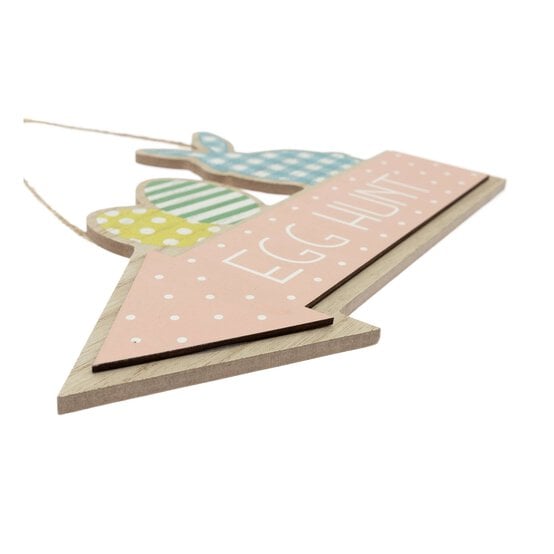 Egg Hunt Sign 26.5cm image number 3