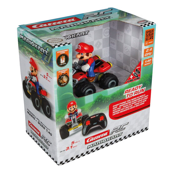 Carrera Mario Kart Rc Mario Quad Size 2.4