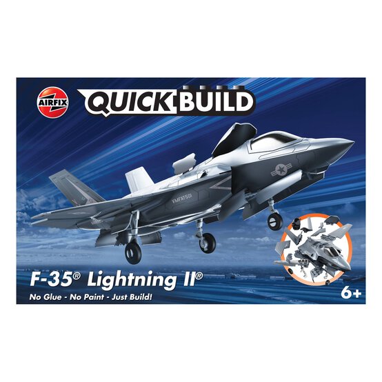 Airfix Quickbuild F-35B Lightning II Model Kit image number 1