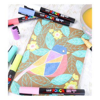 Uni-ball Posca Soft PC-5M Marker Pens 8 Pack