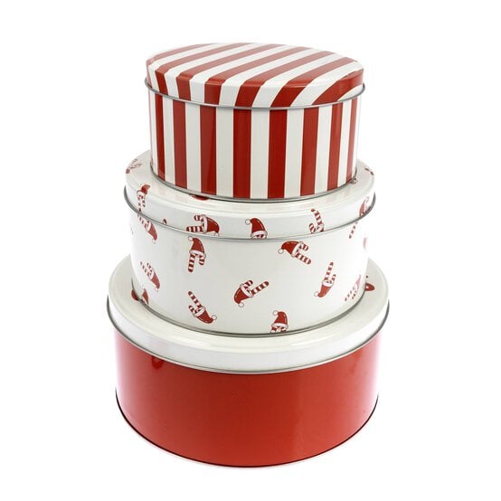 Merry Christmas Baking Storage Tins 3 Pack  image number 2