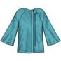 New Look Women’s Poncho and Jacket Sewing Pattern N6639 image number 3