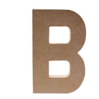 Mache Letter B 20cm image number 2