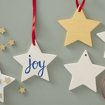 How to Style a Hanging Star Decoration