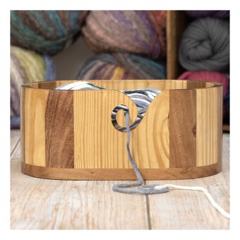 Multi Wood Yarn Bowl
