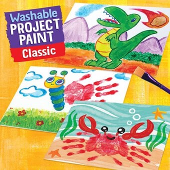 Crayola Washable Kids Paints 6 Pack image number 3