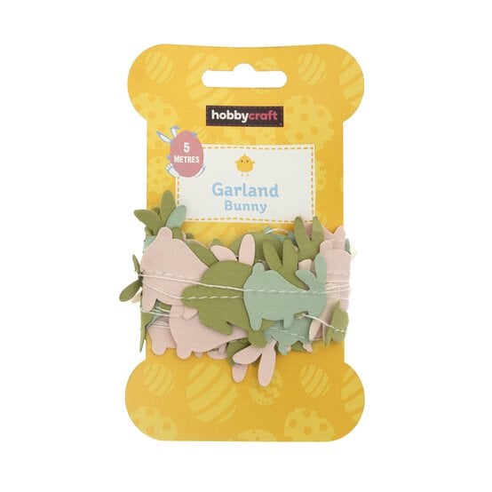 Pastel Bunny Garland 5m image number 4