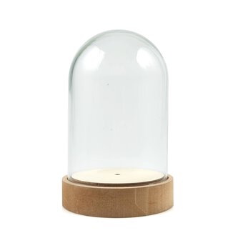 LED Glass Dome 17cm