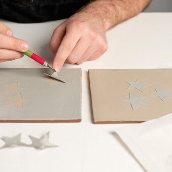 How to Make a Clay Paper Resist