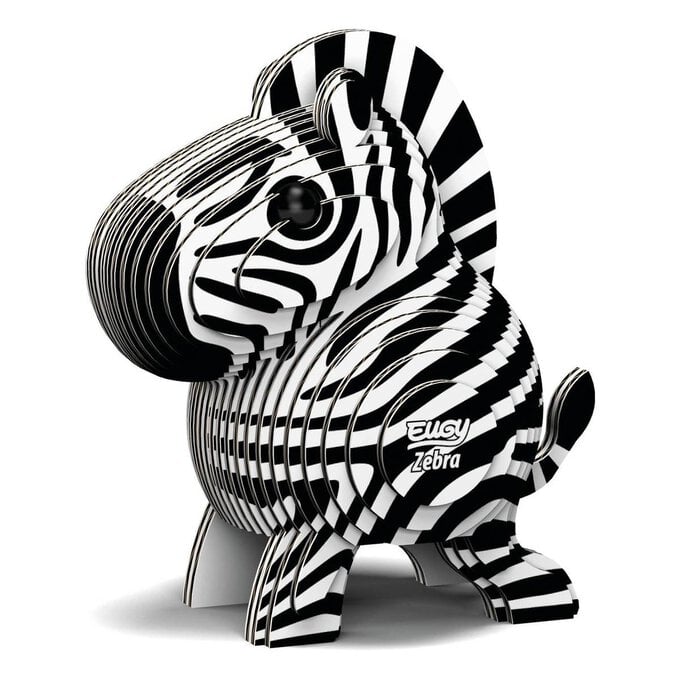 Eugy 3D Zebra Model image number 1