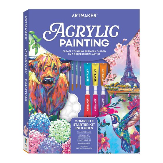 Artmaker Acrylic Painting Kit image number 1