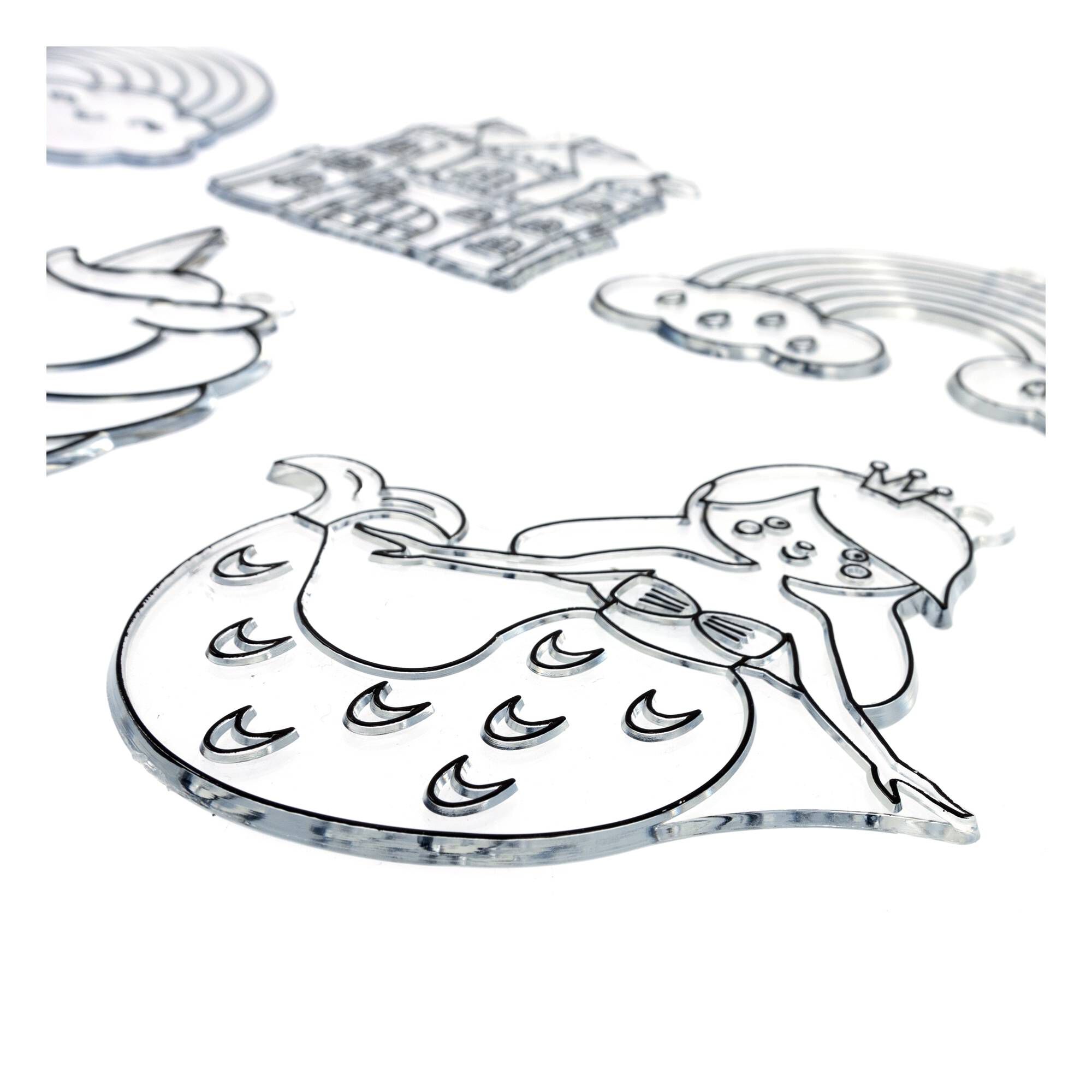 Magical Plastic Suncatchers 10 Pack Hobbycraft