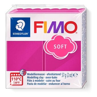 Fimo Soft Raspberry Modelling Clay 57g