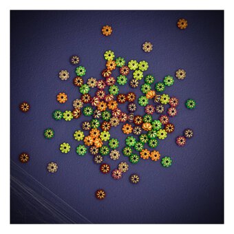 Resin Pumpkin Beads 100 Pack 