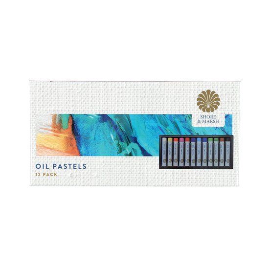 Shore & Marsh Oil Pastel Set 12 Pack image number 13