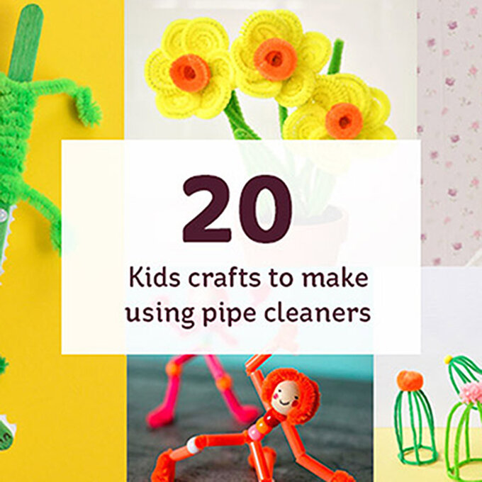 20 Kids Pipe Cleaner Crafts | Hobbycraft