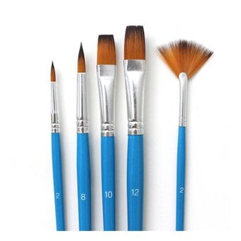 Watercolour Brushes 5 Pack image number 2