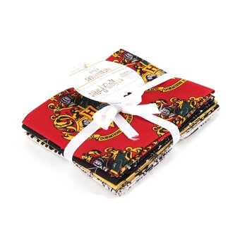 Harry Potter Red Cotton Fat Quarters 4 Pack image number 3