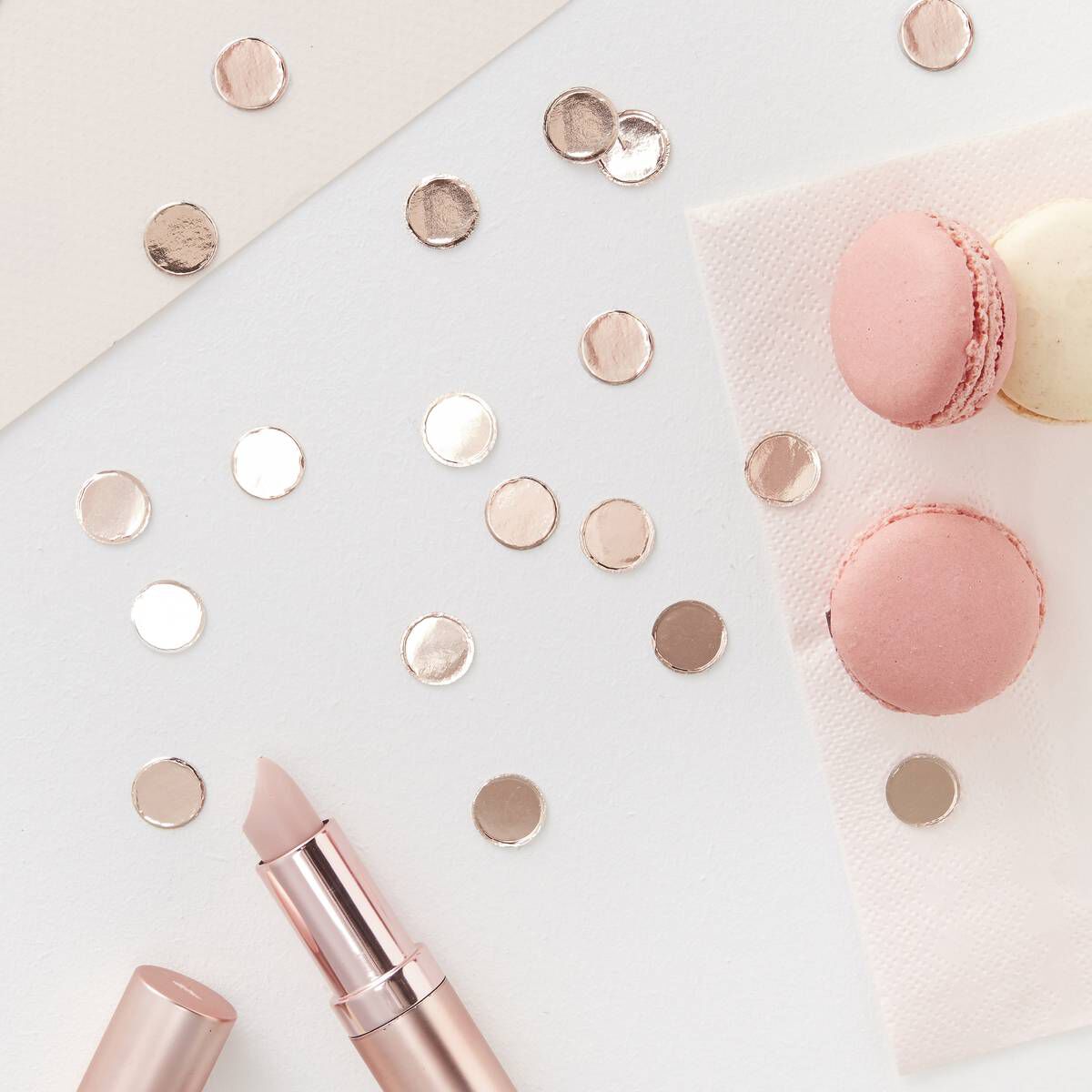 Stardust Konfetti Rose Gold – 14g Metallisches Sternkonfetti Für Partys