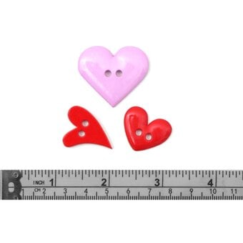 Trimits Heart Craft Buttons 20g image number 3