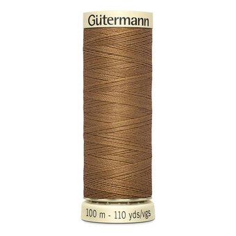 Gutermann Brown Sew All Thread 100m (887)