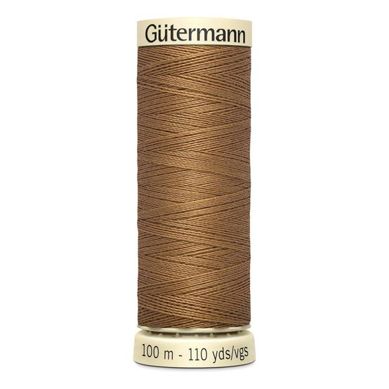 Gutermann Brown Sew All Thread 100m (887) image number 1