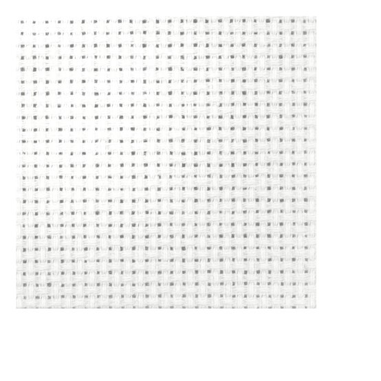 White 18 Count Aida Fabric 76cm x 91cm image number 3