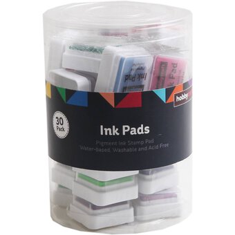 Assorted Mini Ink Pads 30 Pack image number 3