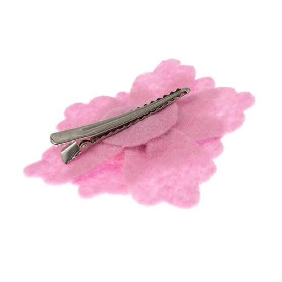 Felt Flower Clips 3 Pack  image number 2