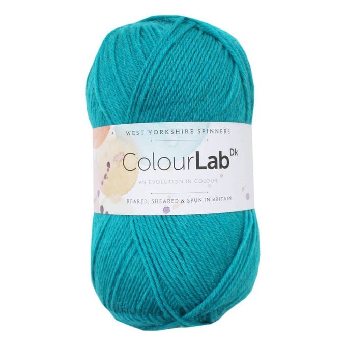 West Yorkshire Spinners Deep Teal ColourLab DK Yarn 100g