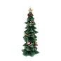 Embellished Christmas Tree Candle 19cm image number 2