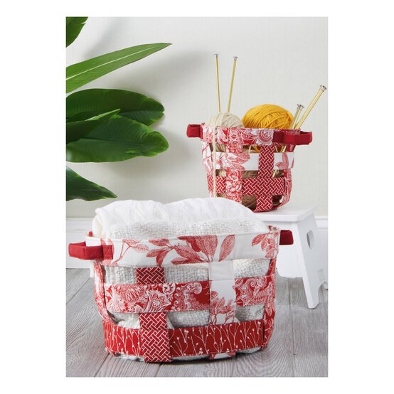 Simplicity Fabric Baskets Sewing Pattern S9623 image number 3
