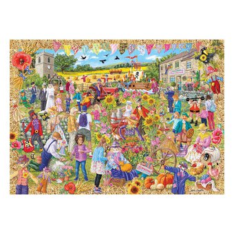 Gibsons Scarecrow Festival Jigsaw Puzzle 1000 Pieces