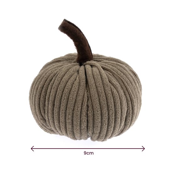 Grey Cord Pumpkin 9cm image number 4