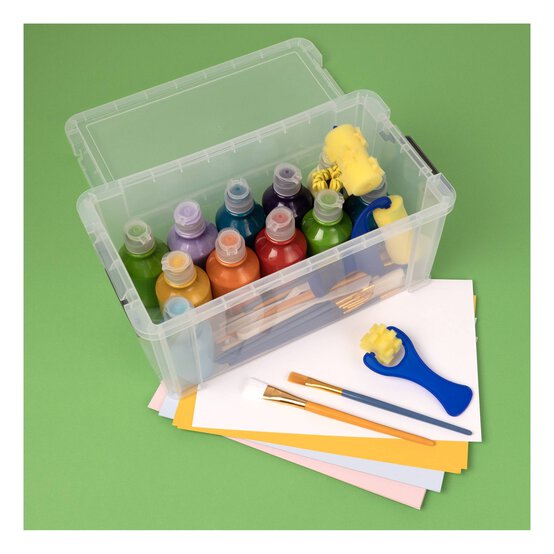 Whitefurze Allstore 7.5 Litre Clear Storage Box image number 2