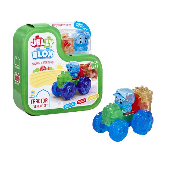 Jelly Blox Tractor Vehicle Set image number 3