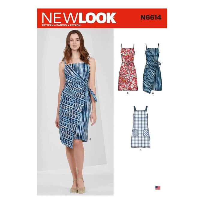 New Look Women's Dress Sewing Pattern N6614 image number 1
