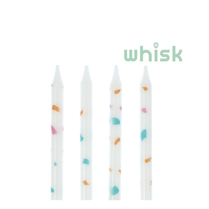 Whisk Tall Terrazzo Candles 24 Pack image number 1
