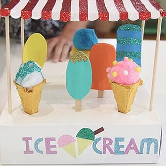 How to Make a Toy Ice Cream Stand