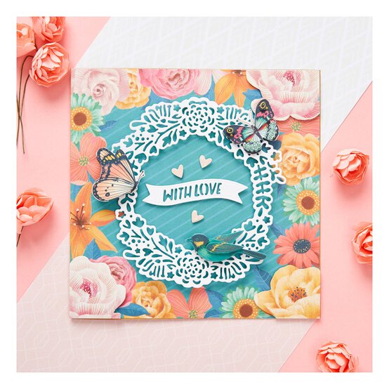 Xcut Love Wreath Die Set 4 Pieces image number 2